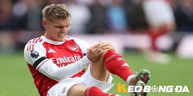 Arteta tiết lộ về chấn thương mới của Odegaard tại keobongda